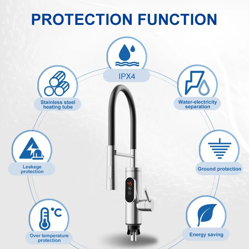 Instant Water Heater Kitchen Faucet