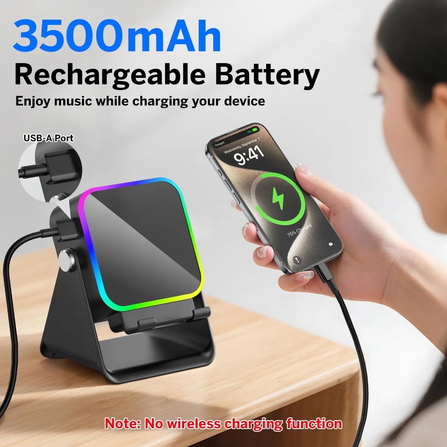 5-in-1 Wireless Induction Speaker Bluetooth