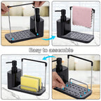 5-in-1 Hand and Dish Soap Dispenser Set