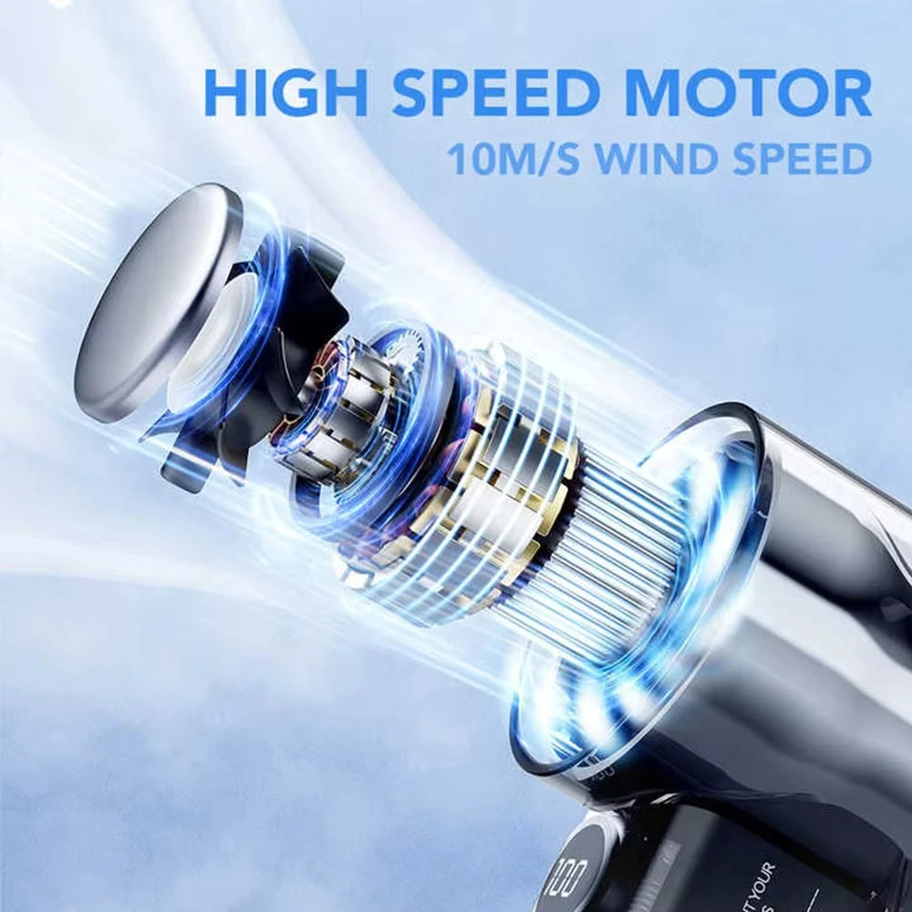 High-Speed Handheld Fan